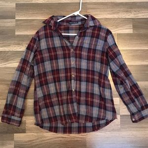 Brandy Melville plaid flannel